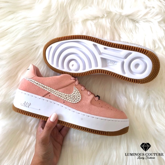 Swarovski Nike Air Force 1 Sage Low - Picture 6 of 9